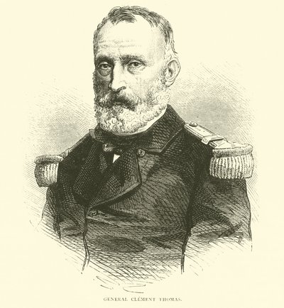 General Clement Thomas, marzo 1871 de English School