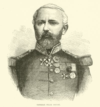General Félix Douay, 1870 de English School