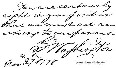 General George Washington de English School