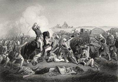 Ataque del General Havelock a Nana Sahib en Futtypore en 1857, de 