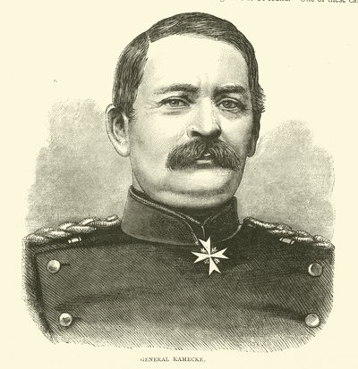 General Kamecke, octubre de 1870 de English School
