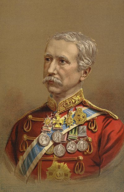 General Lord Wolseley, GCB (cromolito) de English School