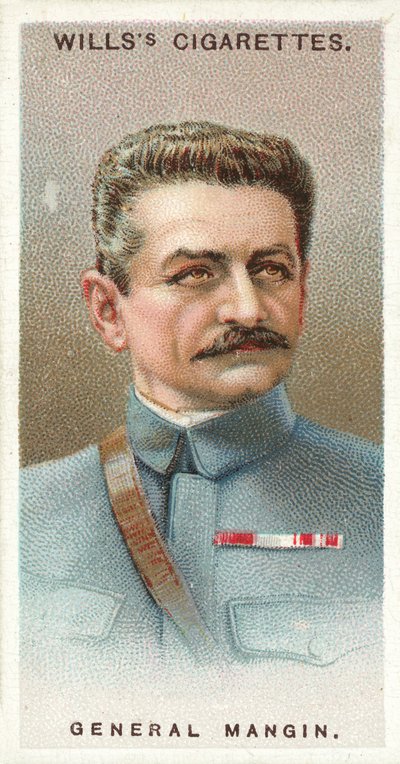 General Mangin (cromolito) de English School