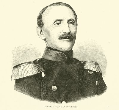 General Von Alvensleben, noviembre 1870 de English School