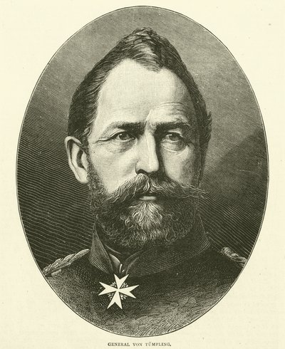 General Von Tumpling, diciembre 1870 de English School