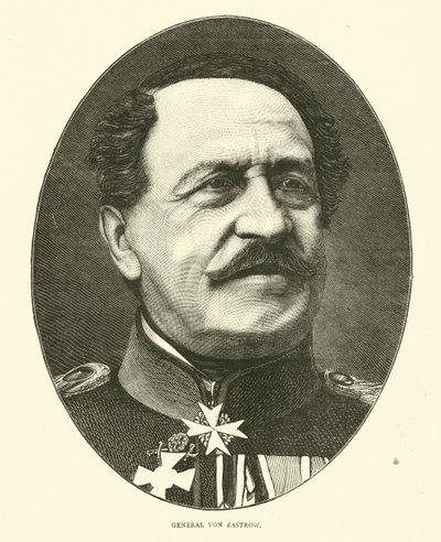 General Von Zastrow, septiembre 1870 de English School