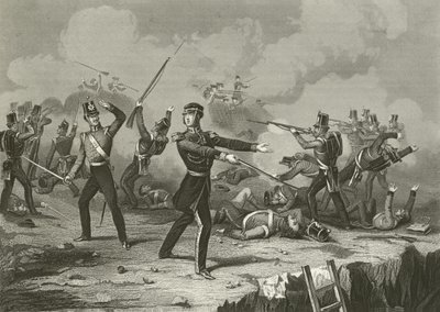 General Windham en el Redan, 8 de septiembre de 1855 de English School