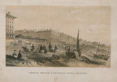 Vista general de Adelaide Crescent y Brunswick Terrace de English School