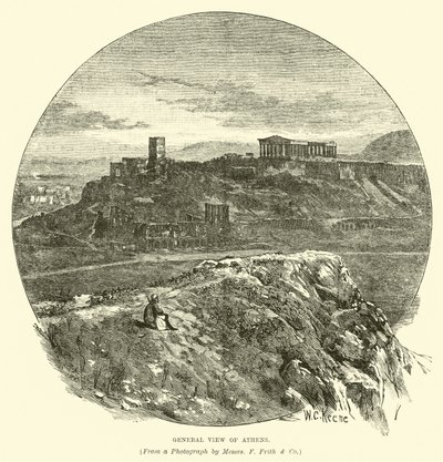 Vista general de Atenas de English School