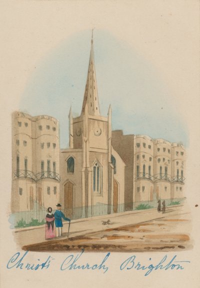 Vista general de la Iglesia de Cristo en Brighton de English School