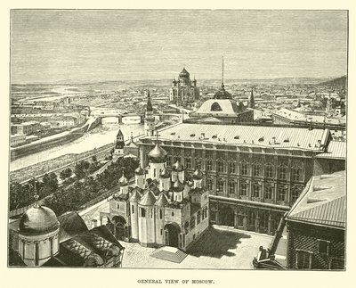Vista general de Moscú de English School
