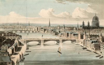 Vista general del Puente de Southwark de English School