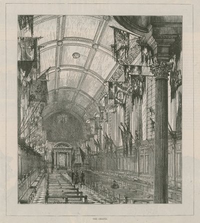 Vista general de la capilla de English School