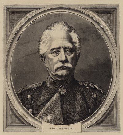 General von Steinmetz (grabado) de English School