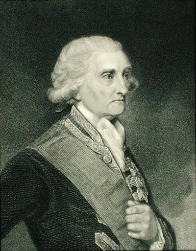 George Brydges Rodney (1718-92) 1er Barón Rodney de Stoke-Rodney, de 