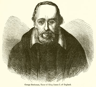 George Buchanan, tutor del rey Jacobo I de Inglaterra de English School