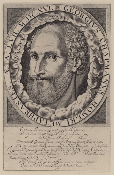 George Chapman, dramaturgo, traductor y poeta inglés de English School