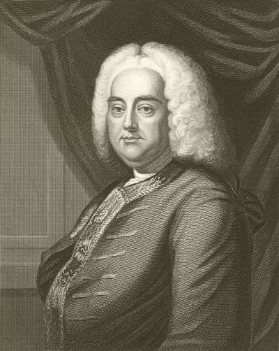 George F Handel de English School