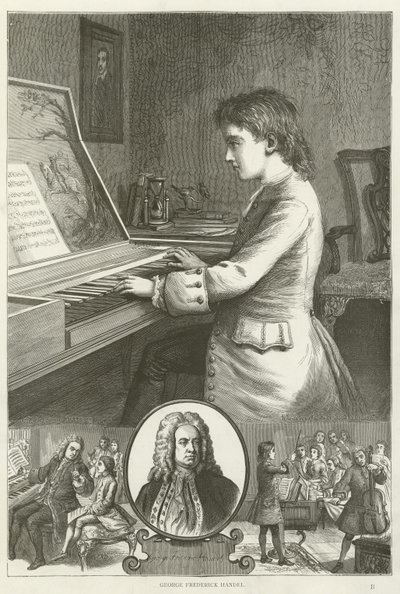 George Frederick Handel de English School