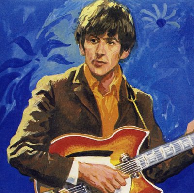 George Harrison de Los Beatles de English School