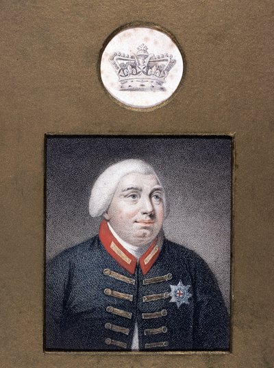 Jorge III (1738-1820) en uniforme de Windsor, c.1790 de English School