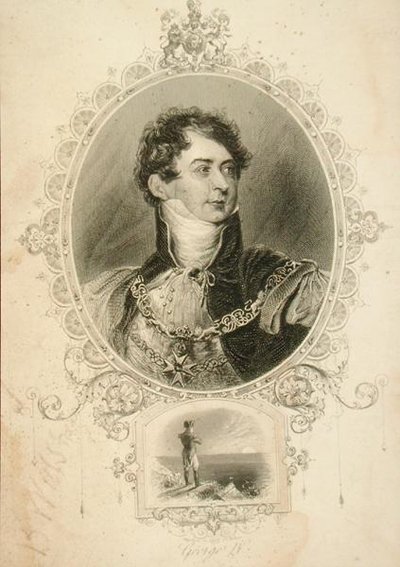 Jorge IV (1762-1830) Rey de Gran Bretaña, Irlanda y Hannover de English School