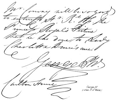 George IV, cuando era Príncipe de Gales de English School
