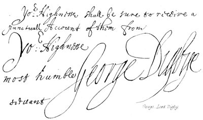 George, Lord Digby de English School