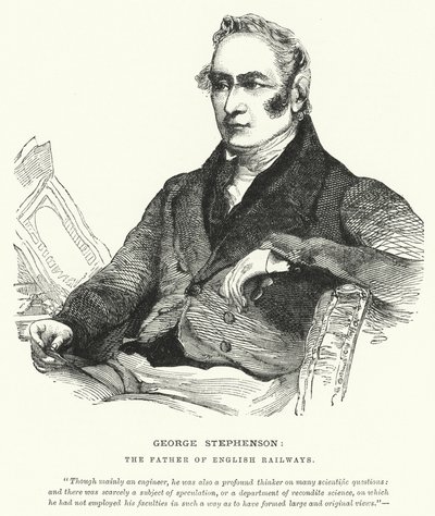 George Stephenson, el padre de los ferrocarriles ingleses de English School