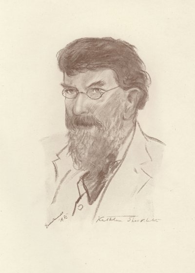 George William Russell, escritor y pintor nacionalista irlandés de English School