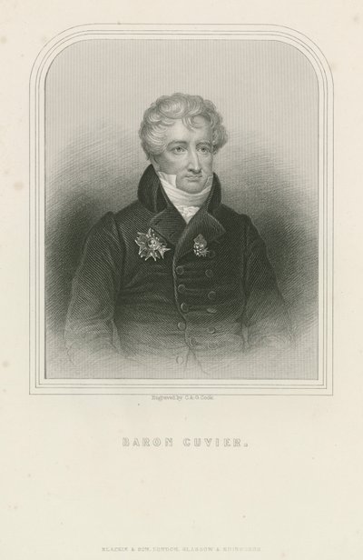 Georges Cuvier, naturalista y zoólogo francés de English School