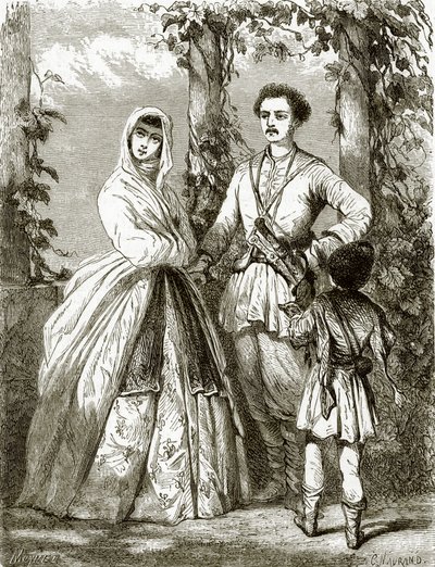 Trajes georgianos de English School