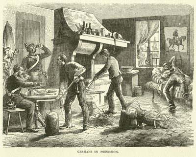 Alemanes en posesión, septiembre 1870 de English School
