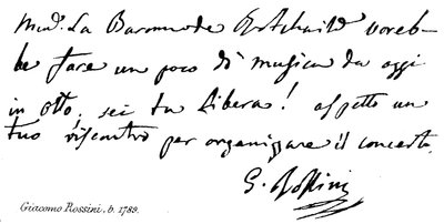 Giacomo Rossini, n. 1789 de English School
