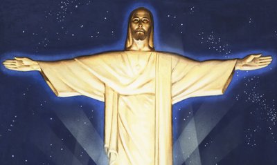 Figura gigante de Cristo de English School