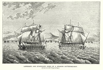 Gibraltar: Lado de babor y estribor de un barco de asalto español de English School