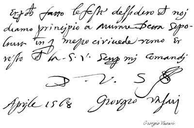 Giorgio Vasari de English School