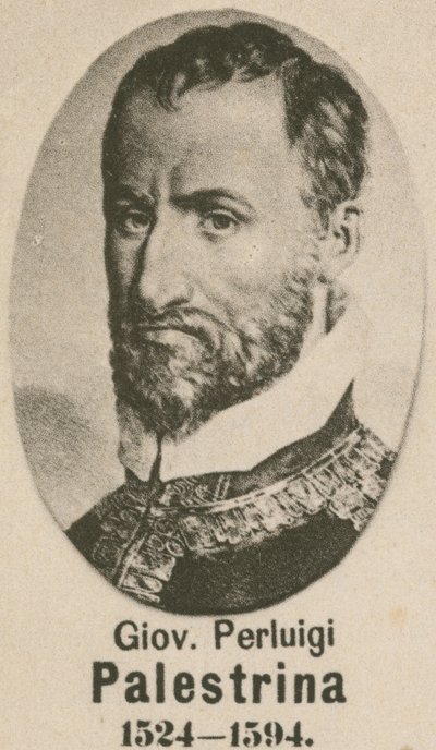 Giovanni Pierluigi da Palestrina (grabado) de English School