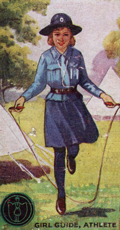 Insignia de Atleta de Girl Guide, 1923 de English School