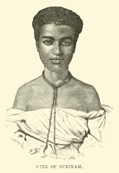 Chica de Surinam de English School