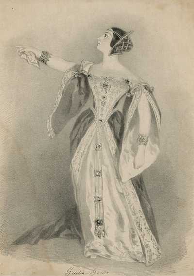 Giulia Grisi, cantante de ópera de English School