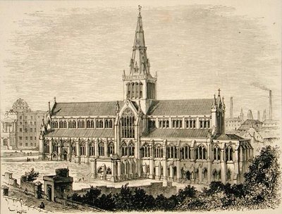 Catedral de Glasgow en c.1880, de 
