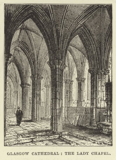 Catedral de Glasgow, la Capilla de la Virgen de English School