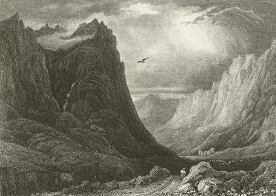 Glencoe, mirando hacia el paso de English School