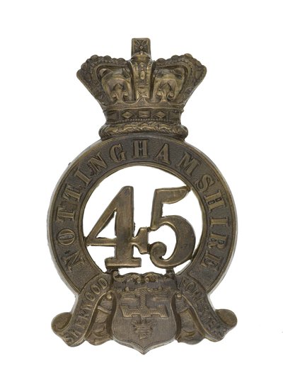 Insignia de Glengarry, c.1874-81 (metal dorado) de English School