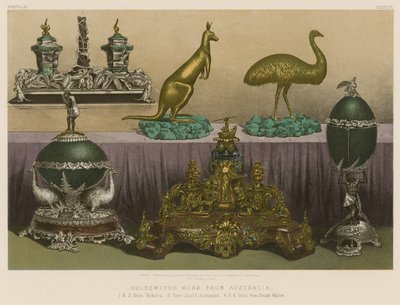Trabajo de orfebrería de Australia de English School
