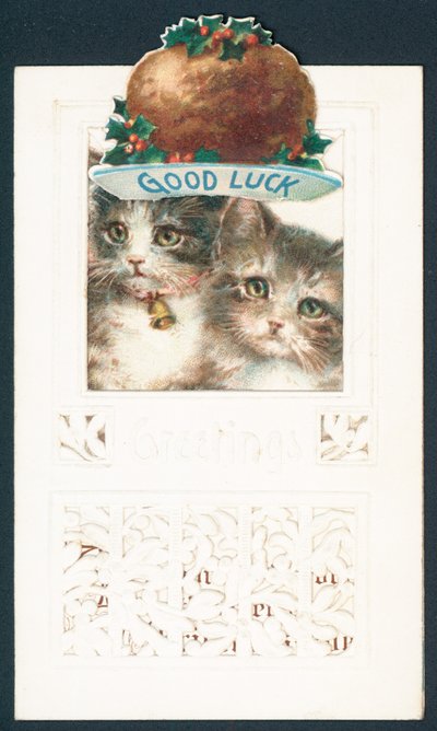 Buena suerte - Tarjeta de felicitación navideña de English School