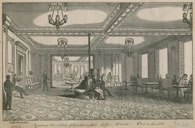 Grand British and Continental Coffee House, Cornhill de English School