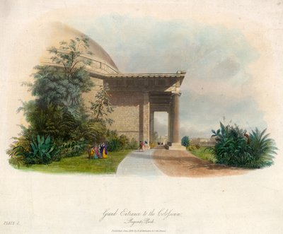 Gran entrada al Coliseo, Regents Park, Londres de English School