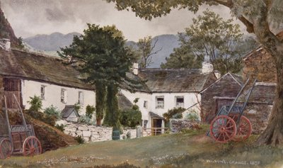 Grange over Sands: ¿Granja de Wilson?, Lindale, 1875 de English School
